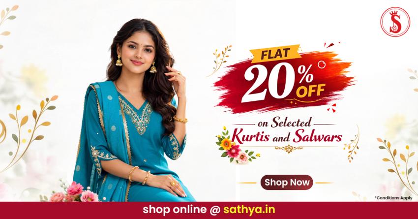 Buy Dresses for Women Online | Sathya Fashions