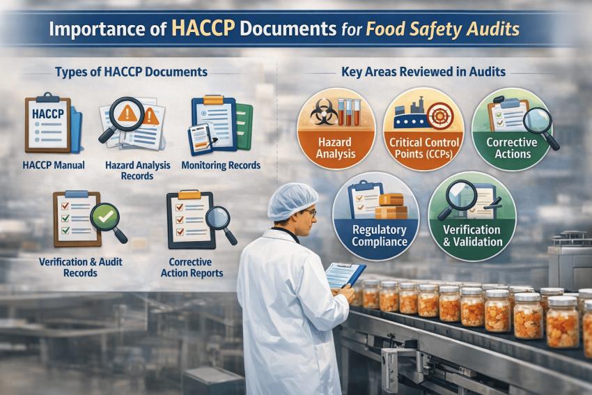 Why HACCP Documents Are Important for Food Safety Audits