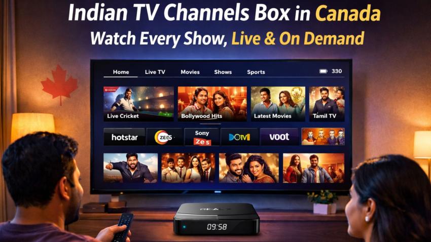 Indian TV Channels Box in Canada — Watch Every Show, Live & On Demand