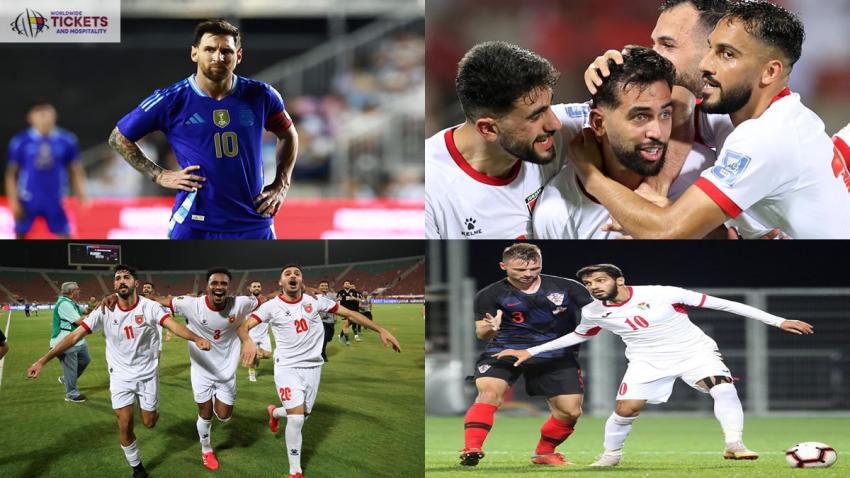 Jordan Vs Argentina Tickets: Argentina Set for Mauritania Zambia Warm Up Matches