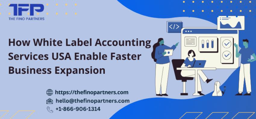 How White Label Accounting Services USA Enable Faster Business Expansion