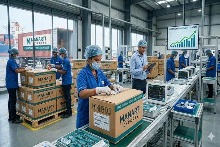 Growing Demand for Indian Medical Equipment: The Contribution of Manarti Exports