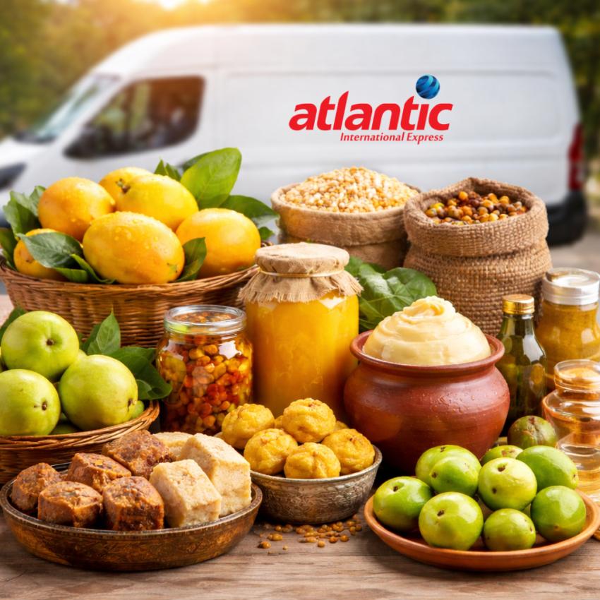 Ship Herbal & Ayurvedic Products from Manikpur with Atlantic Express
