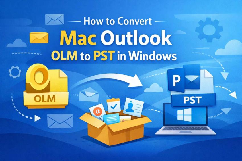 How to Convert Mac Outlook OLM to PST in Windows