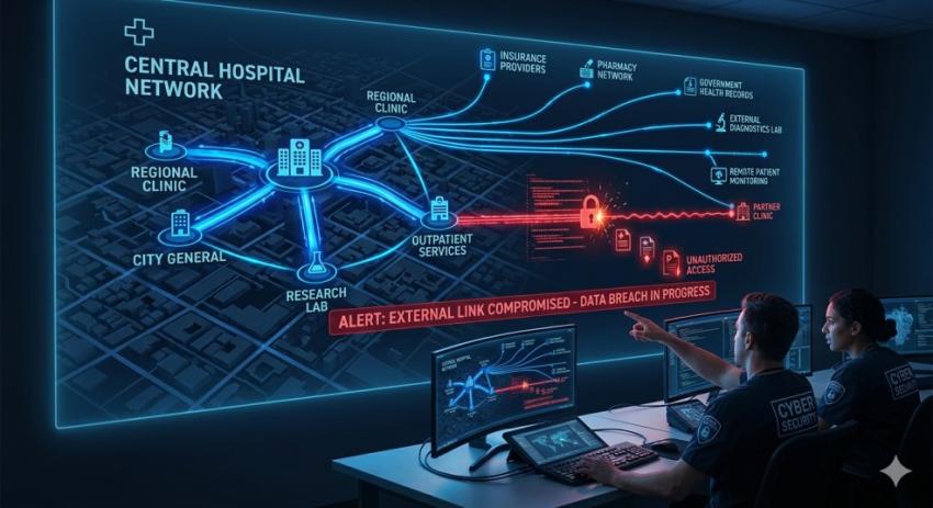 When Healthcare Ecosystems Break: The Hidden Cyber Risks of Third-Party Vendors