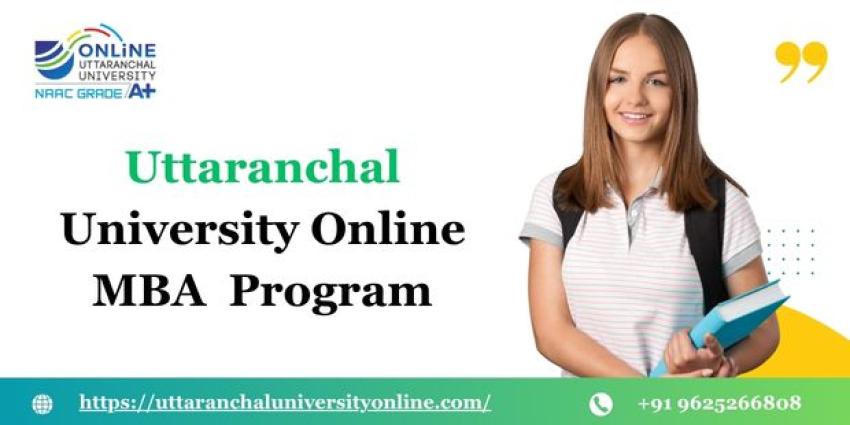 Uttaranchal University online MBA Program
