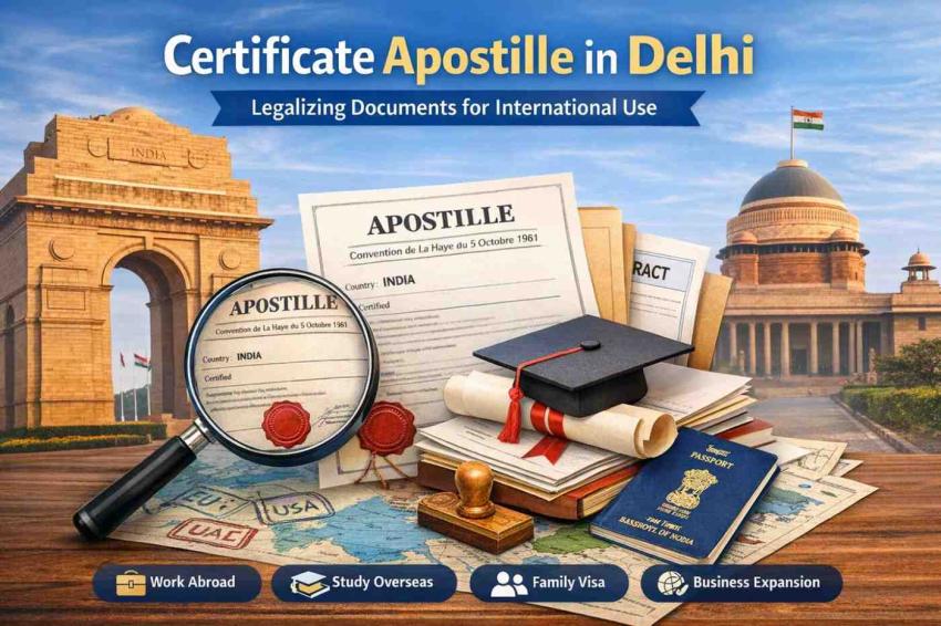 Certificate Apostille in Delhi