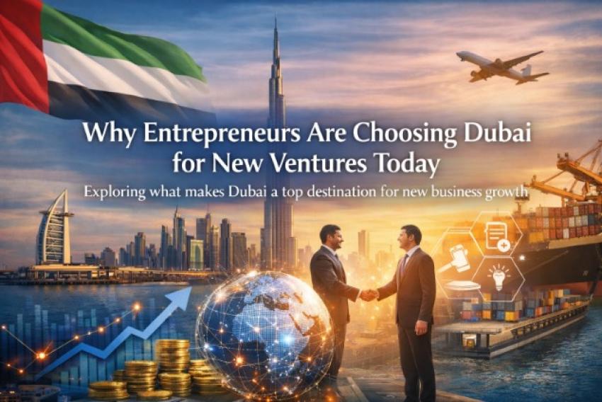 Why Entrepreneurs Are Choosing Dubai for New Ventures Today