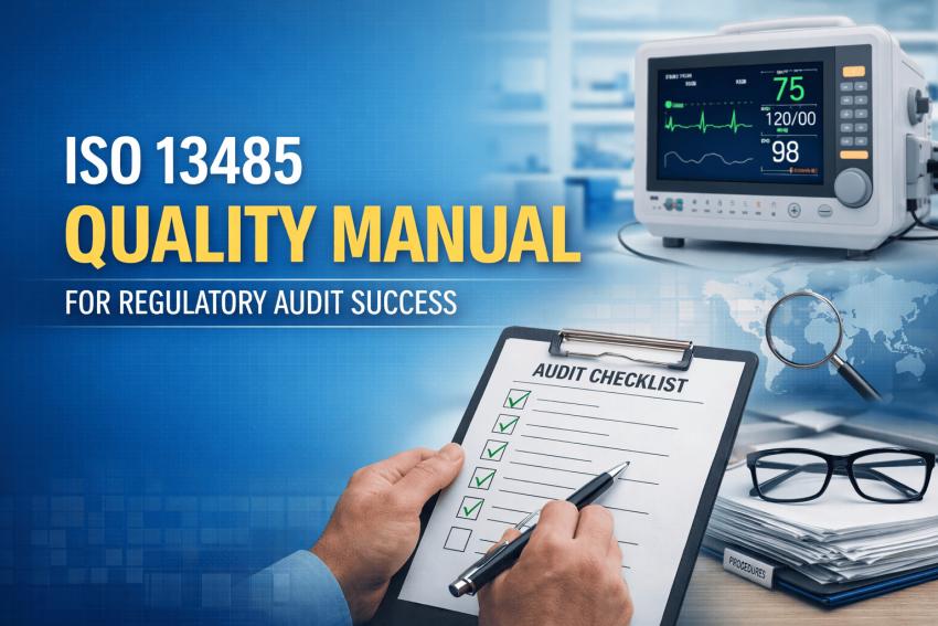 ISO 13485 Quality Manual for Regulatory Audit Success