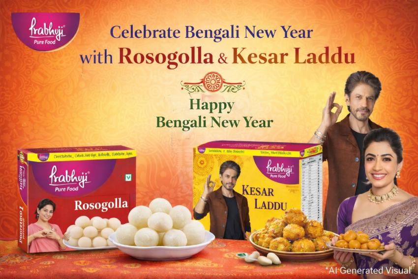 Celebrate Bengali New Year with Rosogolla & Kesar Laddu
