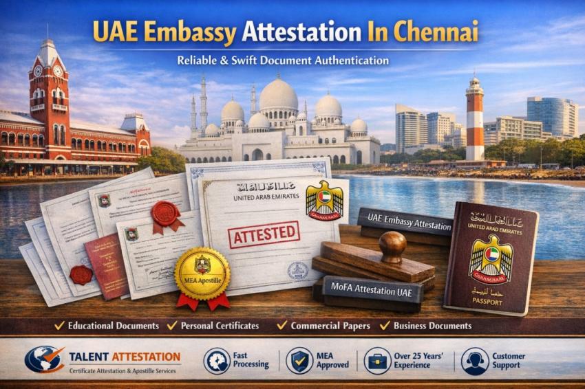 UAE Embassy Attestation in Chennai