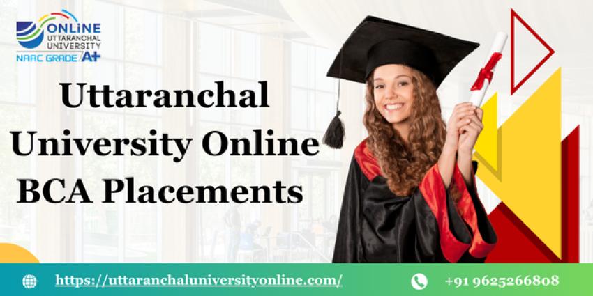 Uttaranchal University Online BCA  Placements