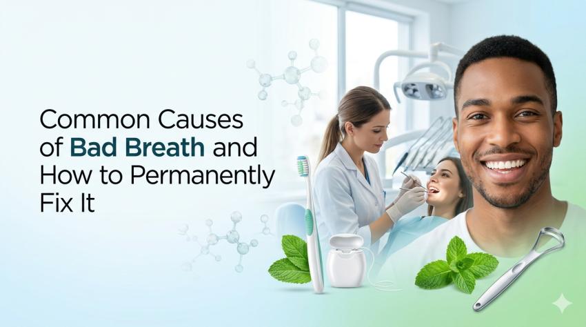 Common Causes of Bad Breath and How to Permanently Fix It