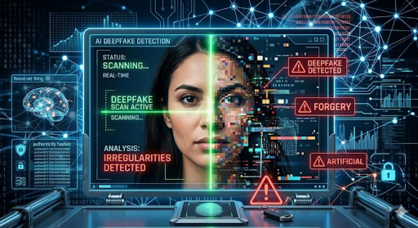 Deepfake Detection Tool for Cybersecurity and Digital Media Protection