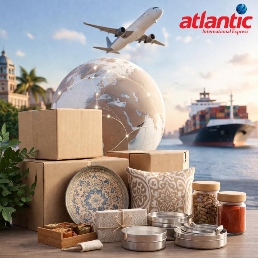 New Alipore Sends Stylish Handmade Cushion Sets Worldwide via Atlantic Express