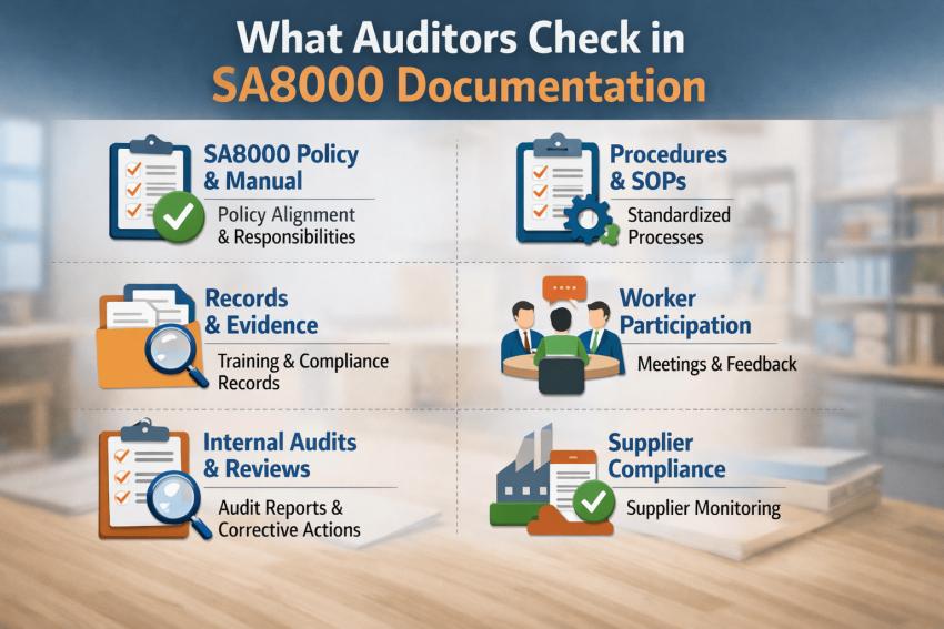What Auditors Check in SA8000 Documentation