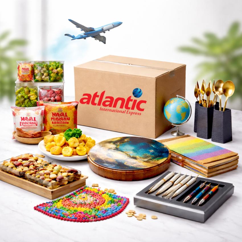 Colourful Rangoli from Ongole reaching the world with Atlantic Express