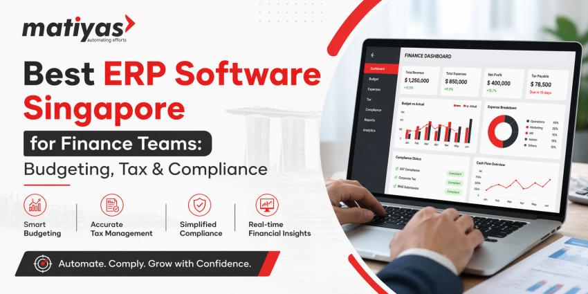Best ERP Software Singapore for Finance Teams | Matiyas ERP Solutions