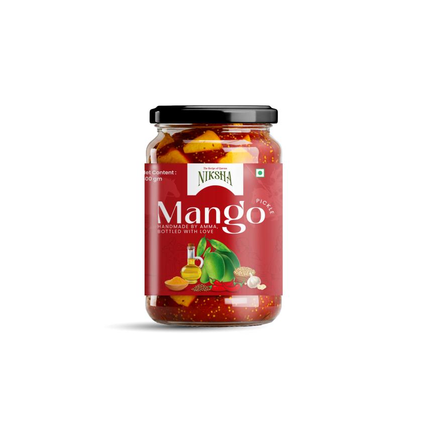 Buy Mango Pickle Online | Best Mango Pickle Brand in India – Niksha Foods