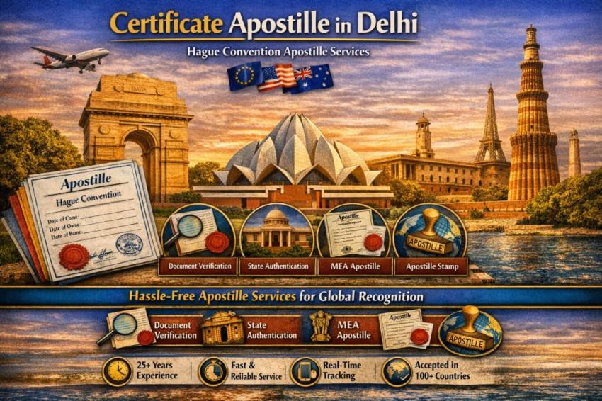 Certificate Apostille in Delhi