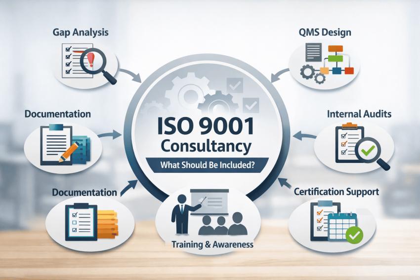 What Should Be Included in ISO 9001 Consultancy?