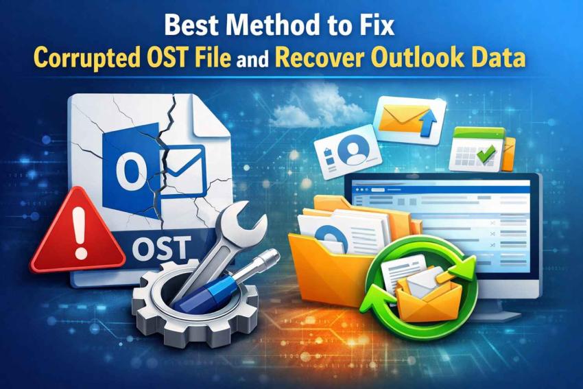 Best Method to Fix Corrupted OST File and Recover Outlook Data