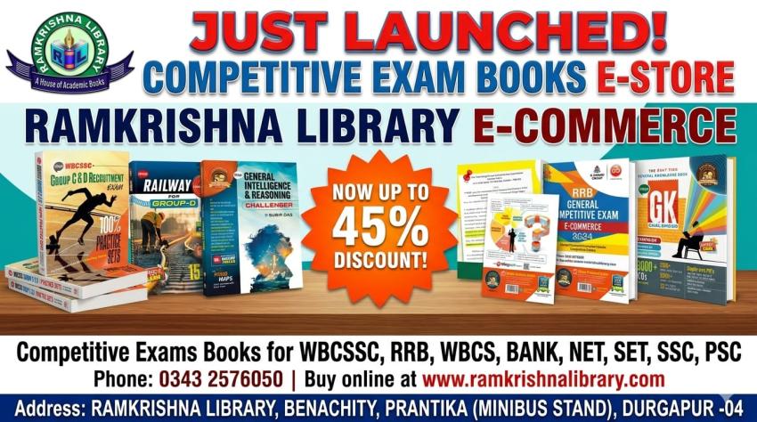 Ramkrishna Library: Your Trusted Local Bookstore in Durgapur for Academic and Story Books