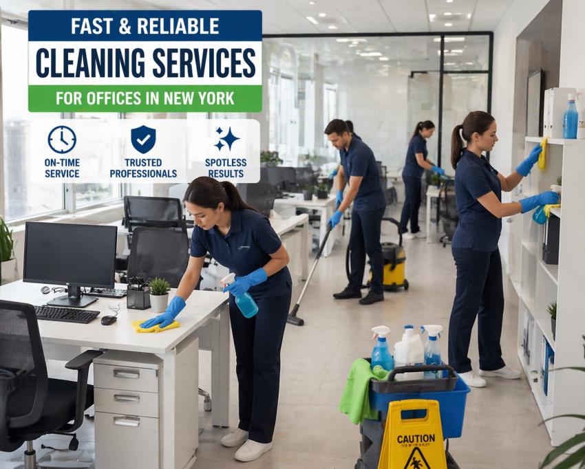 Fast & Reliable Cleaning Services for Offices in New York