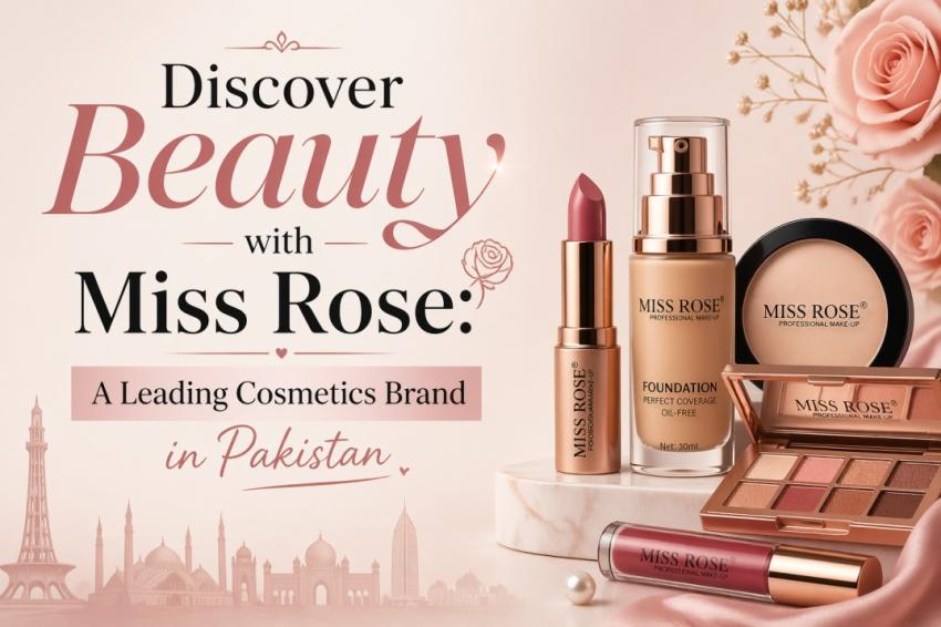 Discover Beauty with Miss Rose: A Leading Cosmetics Brand in Pakistan