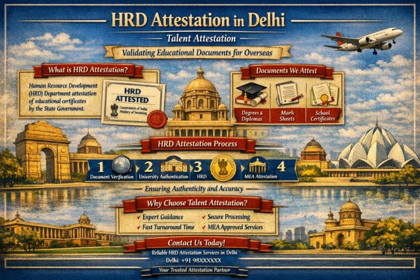 HRD Attestation in Delhi - Talent