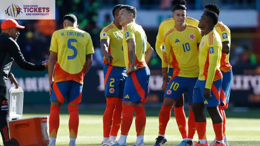 Colombia Vs Congo DR Tickets: James Rodriguez in Doubt for FIFA World Cup 2026
