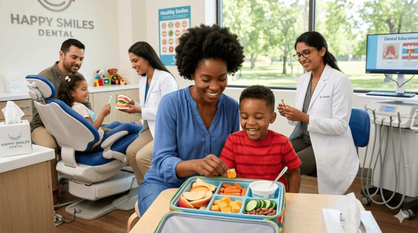 Healthy Snacks That Help Protect Your Child’s Teeth