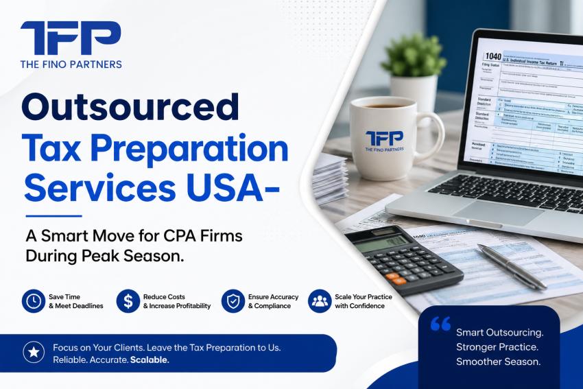 Outsourced Tax Preparation Services USA- A Smart Move for CPA Firms During Peak Season