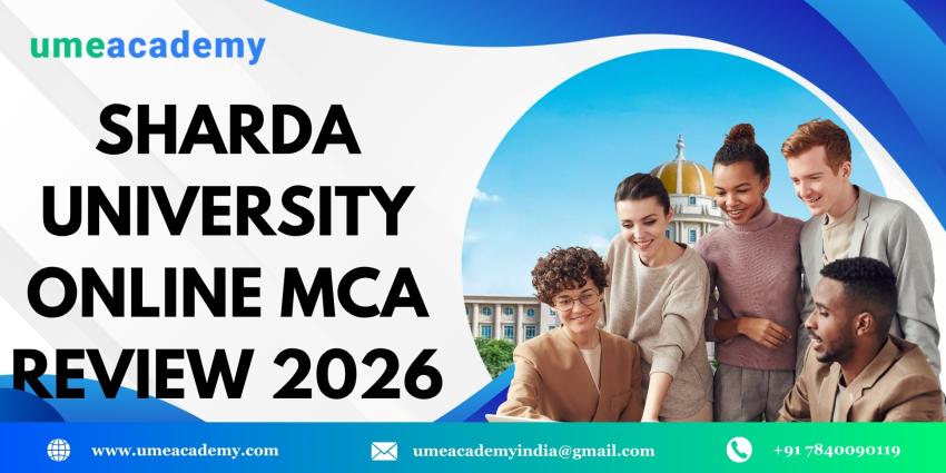 Sharda University Online MCA Review 2026