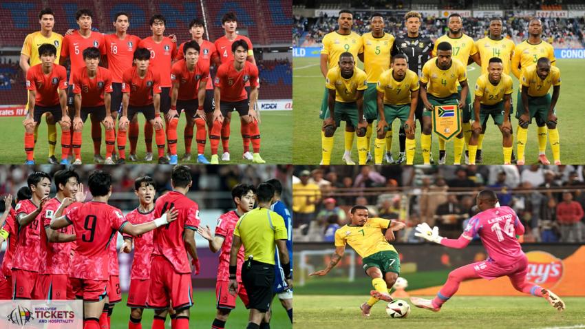 South Africa vs Korea Republic Tickets: Bafana Bafana Back in the Spotlight as South Africa Eyes