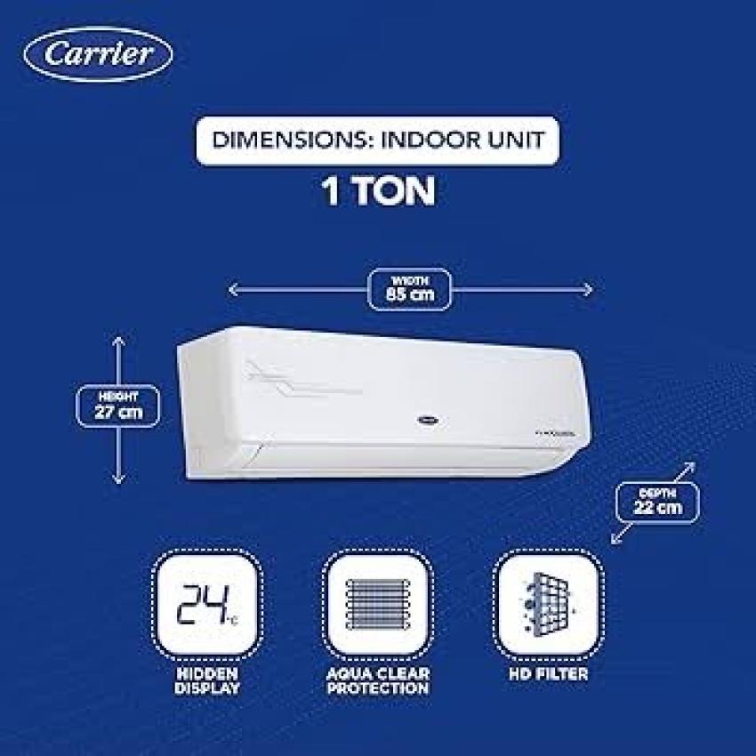 Compact Power: Is a Carrier 1 Ton AC Enough for Your Bedroom?