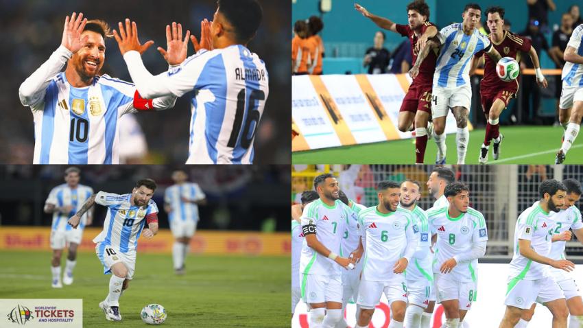 Argentina vs Algeria Tickets: Argentina Brings World Cup Glory to Auburn in Upcoming Match