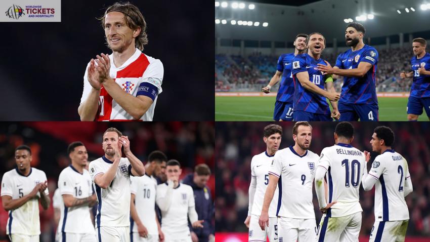 England vs Croatia Tickets Luka Modric Will Join the List of the Five Cups