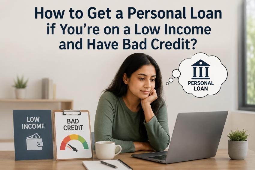 How to get a personal loan if you’re on a low income and have bad credit?