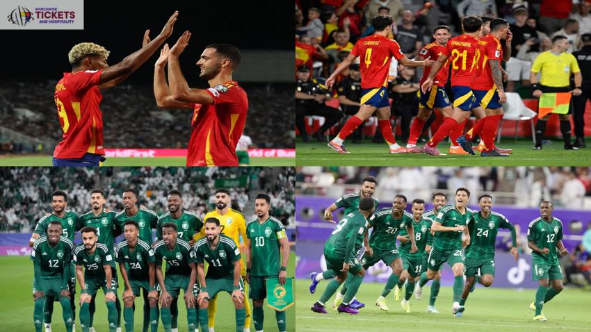 Spain vs Saudi Arabia Tickets: Inside Spain 2026 World Cup Band Yamal No Real Madrid Stars