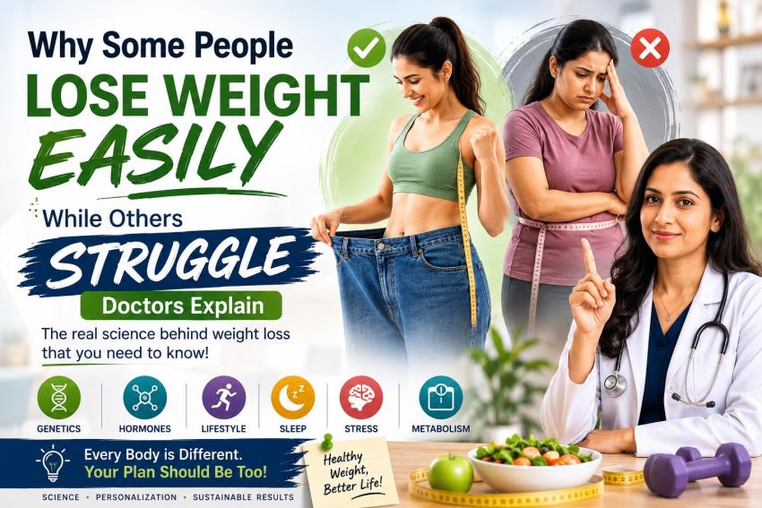 Why Some People Lose Weight Easily While Others Struggle—Doctors Explain