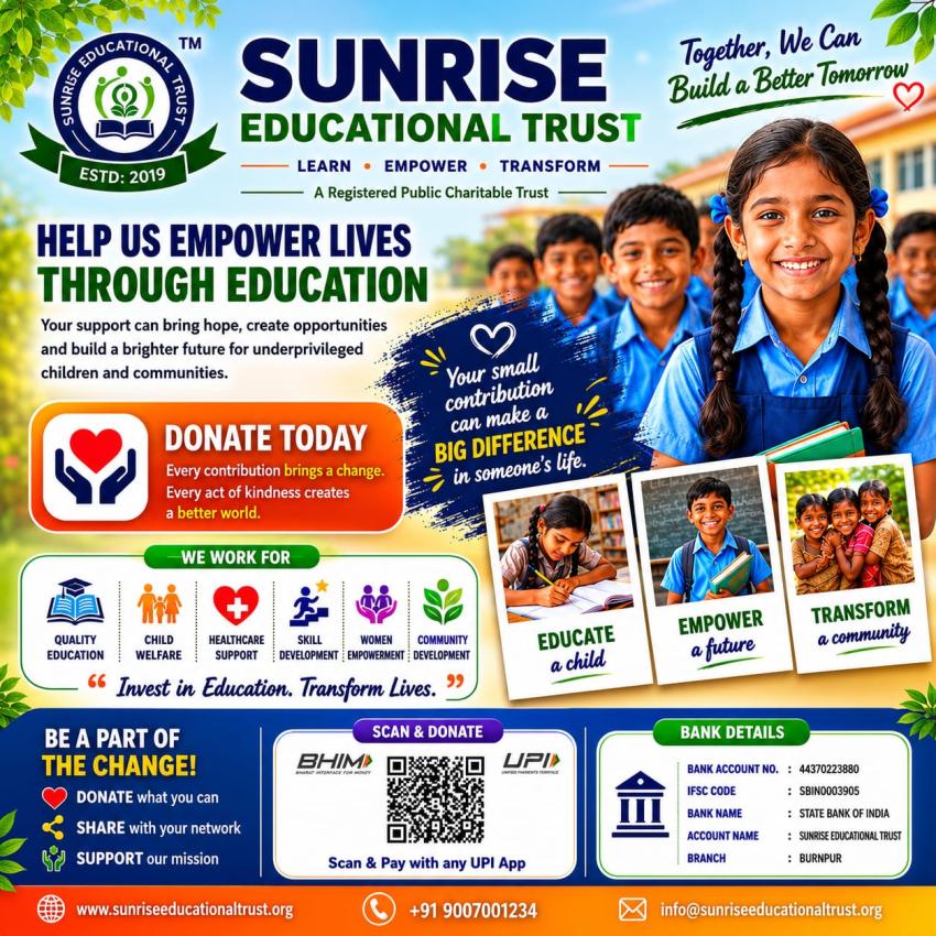 Lighting up Futures: How Sunrise Educational Trust