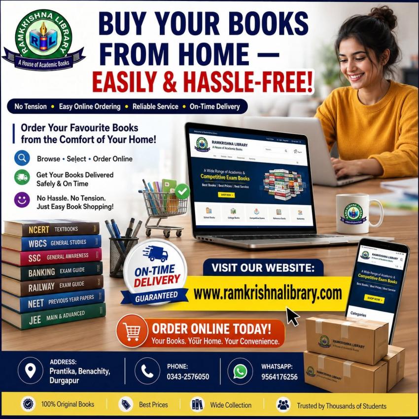 Online Book Orders in Durgapur: Your Complete Guide to Buying Books the Easy Way
