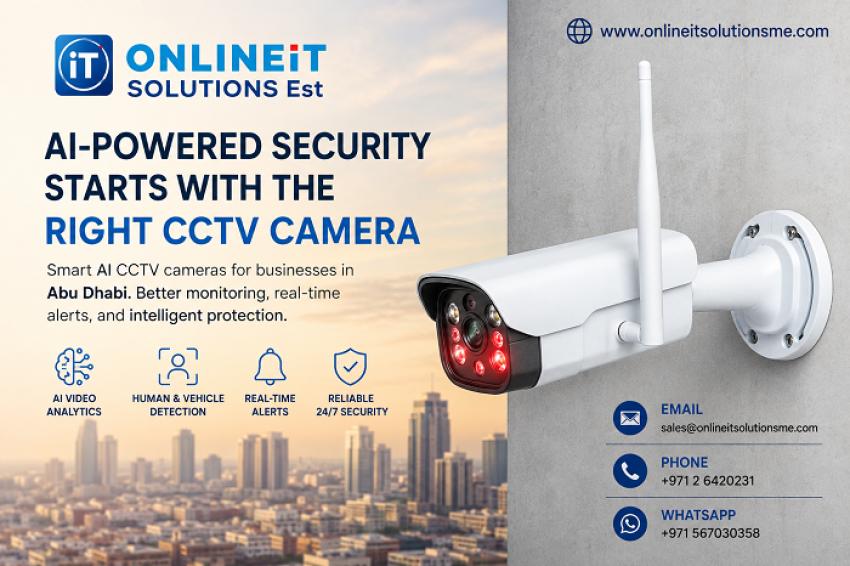 Which CCTV Cameras Are Best for AI-Powered Security in Abu Dhabi?