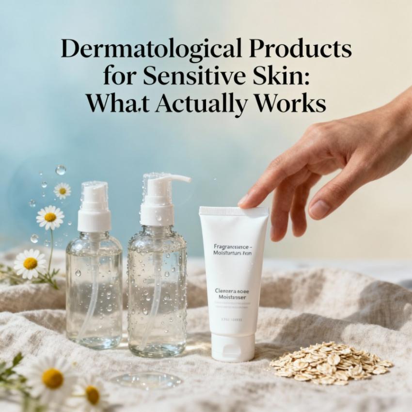 Dermatological Products for Sensitive Skin: What Actually Works?