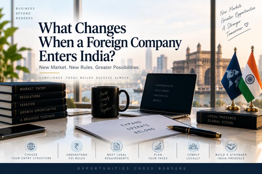 What Changes When a Foreign Company Enters India?