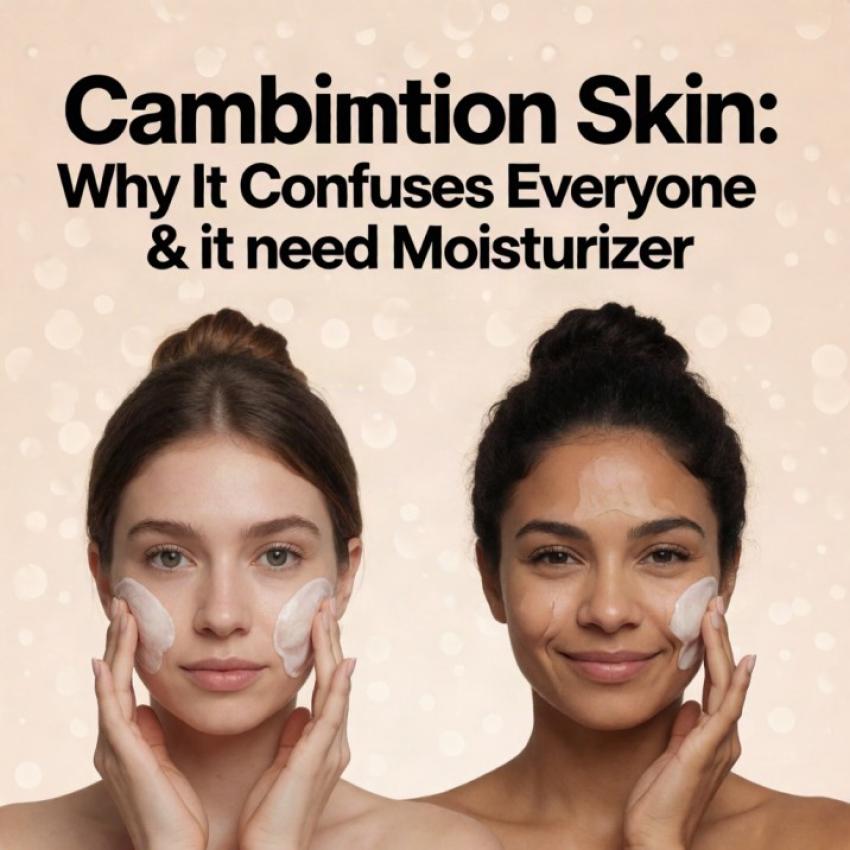 Combination Skin: Why It Confuses Everyone and Why It Still Needs Moisturizer?