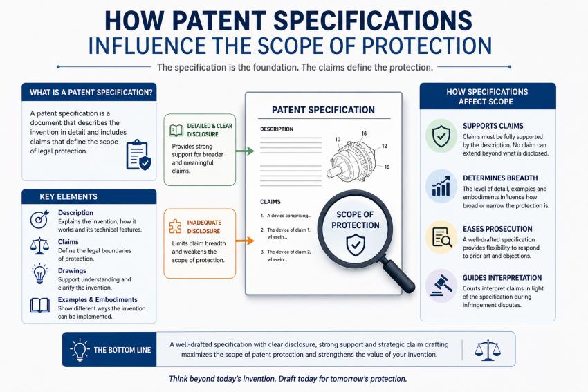How Patent Specifications Influence the Scope of Protection
