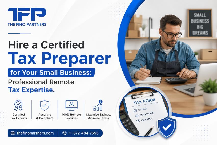 Hire a Certified Tax Preparer for Your Small Business: Professional Remote Tax Expertise