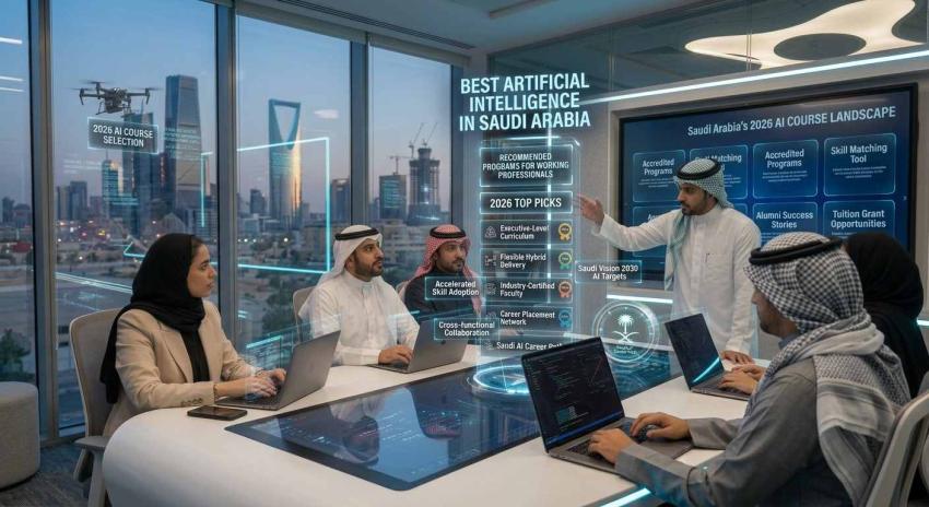 Best Artificial Intelligence Course in Saudi Arabia for Working Professionals in 2026